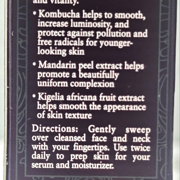 🟢3 FOR $30🟢 FRESH BLACK TEA KOMBUCHA FACIAL TREATMENT ESSENCE - Picture 4 of 7